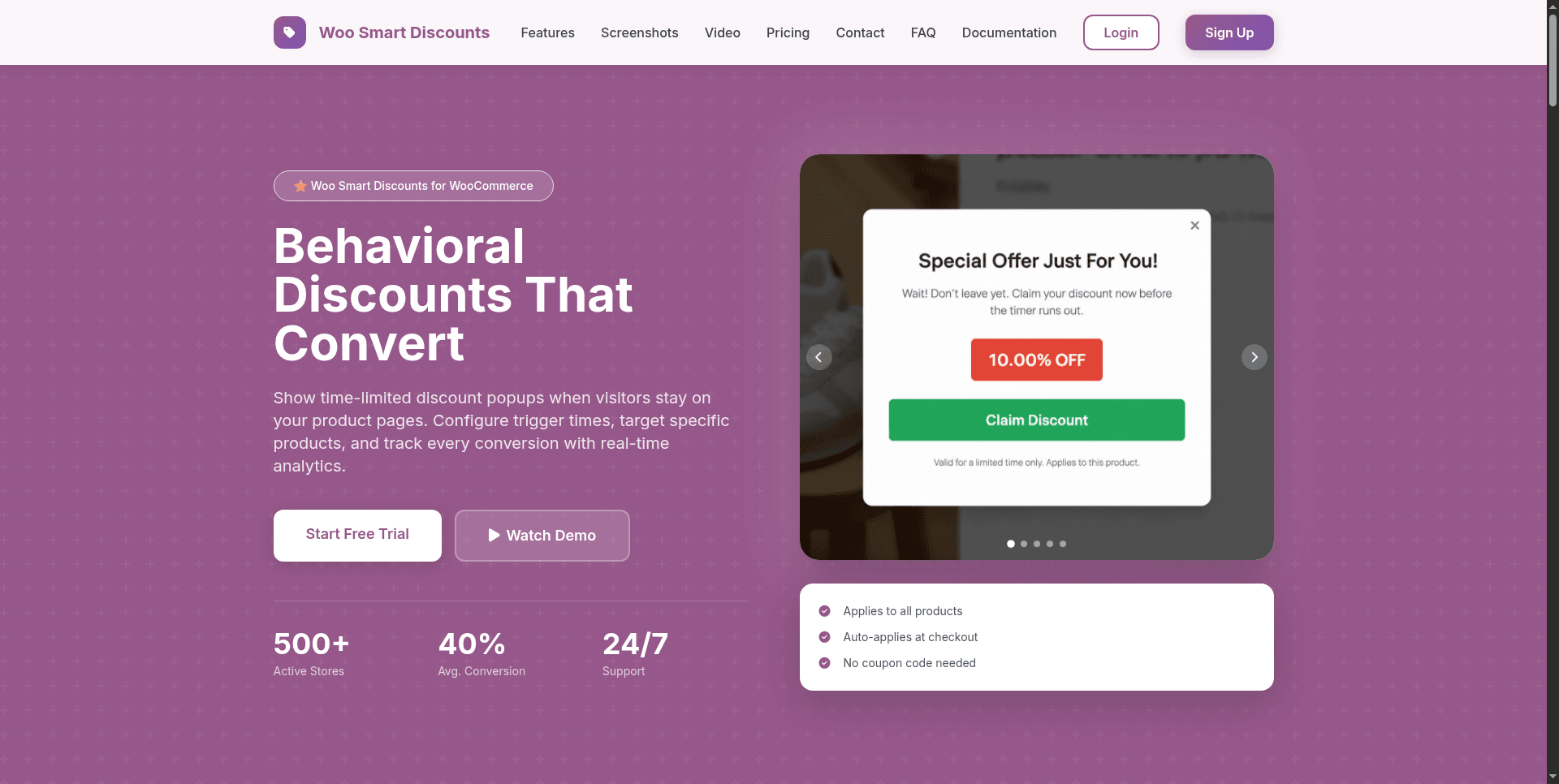 Woo Smart Discounts
